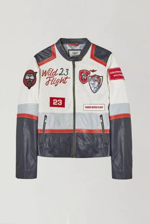 KURTKA SKÓRA DAMSKA AERONAUTICA MILITARE