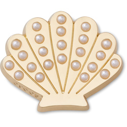 PRZYPINKA CROCS gold and pearl seashell