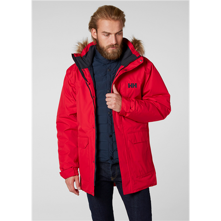 Kurtka męska Helly Hansen DUBLINER PARKA flag red