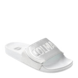 Klapki damskie COLMAR Slipper Logo white-silver