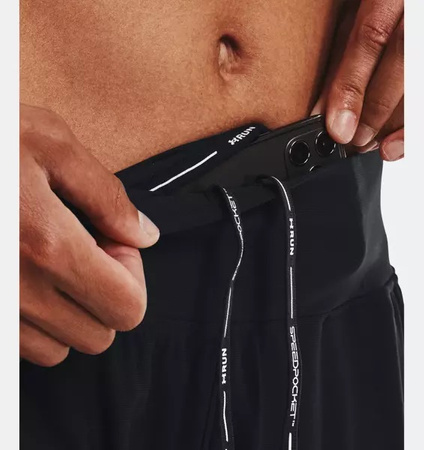 SPODNIE DAMSKIE UNDER ARMOUR QUALIFIER 2.0 czarny