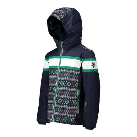 Kurtka dziewczęca CMP fix HOOD 38W0425 granatowy