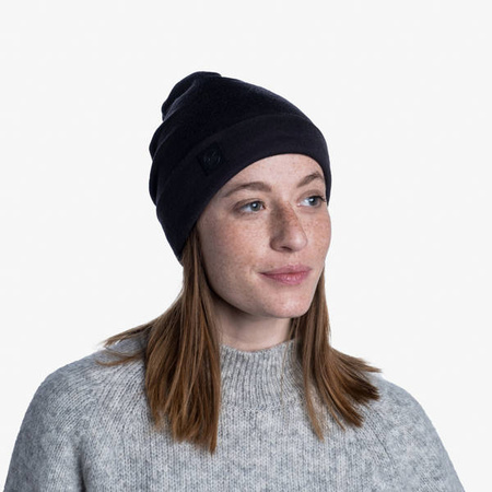 Czapka BUFF Merino Heavyweight SOLID BLACK