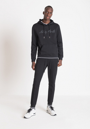 BLUZA MĘSKA ANTONY MORATO REGULAR FIT CZARNY