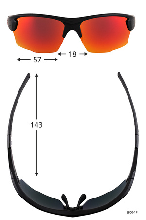 Okulary przeciwsłoneczne GOG E800-1P