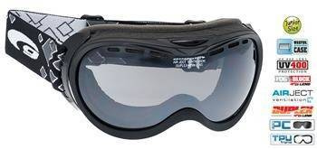 Gogle narciarskie GOGGLE H845-2 czarny matowy