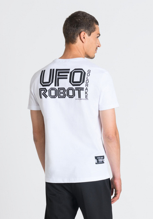 T-SHIRT MĘSKI ANTONY MORATO SLIM FIT BIAŁY