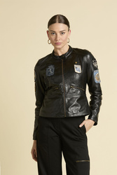 KURTKA DAMSKA SKÓRA AERONAUTICA MILITARE