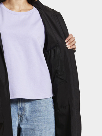 Płaszcz damski DIDRIKSONS NADJA PARKA L 2 BLACK