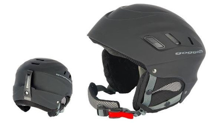 Kask narciarski GOGGLE S200-1 czarny matowy