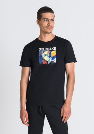 T-SHIRT MĘSKI ANTONY MORATO SLIM FIT CZARNY
