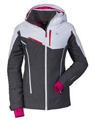 Kurtka damska SCHOFFEL MARSEILLE1 biały/szary