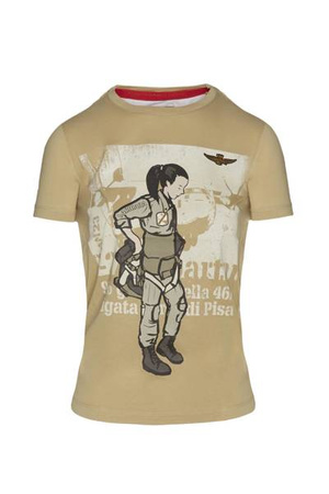 T-SHIRT DAMSKI AERONAUTICA MILITARE