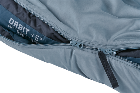 ŚPIWÓR DEUTER ORBIT +5 REG ZIP LEFT shal-ink