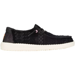 BUTY DAMSKIE HEY DUDE WENDY CROCHET LACE BLACK