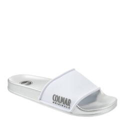 Klapki damskie COLMAR Slipper Plain white/silver