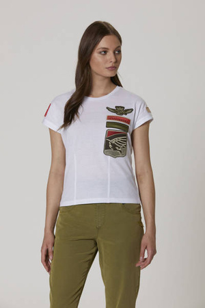 T-SHIRT DAMSKI AERONAUTICA MILITARE