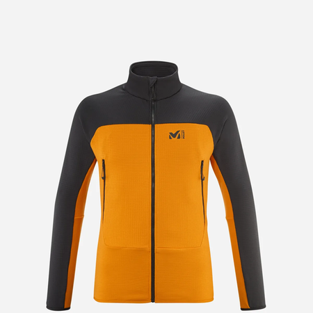 BLUZA MĘSKA MILLET FUSION GRID JKT MARACUJA/BLACK