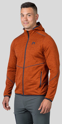 Bluza męska HANNAH DAMAR HOODY burnt orange mel