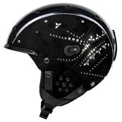 KASK NARCIARKI CASCO SP-3 MAJESTY BLACK CRYSTAL