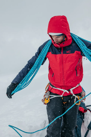 KURTKA MĘSKA MILLET KAMET LIGHT GTX IVY/MARACUJA