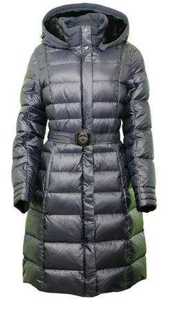 Płaszcz damski DIEGO M REVERSIBLE MEDIUM DOWN