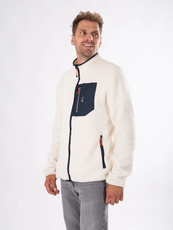 BLUZA MĘSKA AULP SIKOU MEN SHERPA JACKET