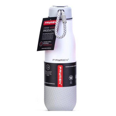 BUTELKA FAYREN THERMAL WATER BOTTLE COMO WHITE 500