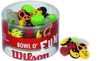 Tłumik drgań na rakietę tenisową WILSON BOWLO' różne