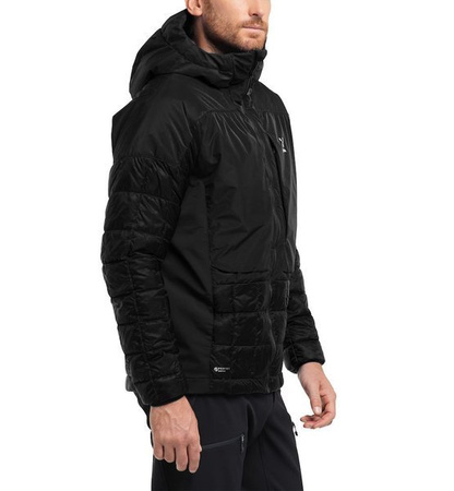 Kurtka męska HAGLOFS NORDIC MIMIC HOOD true black