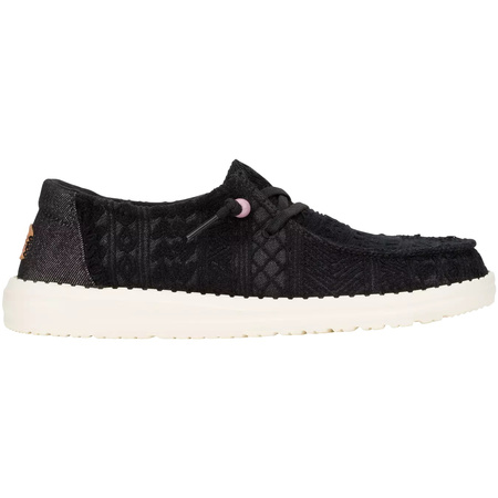 BUTY DAMSKIE HEY DUDE WENDY CROCHET LACE BLACK