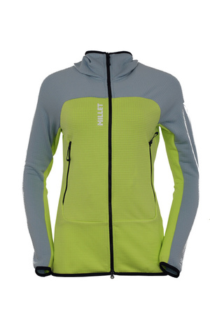 BLUZA DAMSKA MILLET FUSION GRID H W LIMONCELLO/ICE