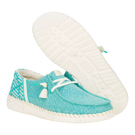BUTY DAMSKIE HEY DUDE WENDY FUNK COASTAL JUTE BLUE