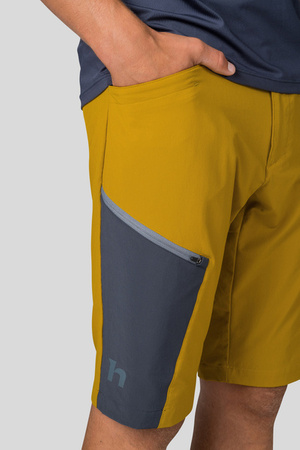 Spodenki męskie HANNAH TORRES golden palm/india  