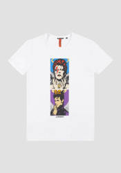 T-SHIRT MĘSKI ANTONY MORATO SLIM FIT BIAŁY