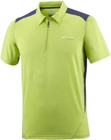 Koszulka męska COLUMBIA TITAN ICE MENS limonka