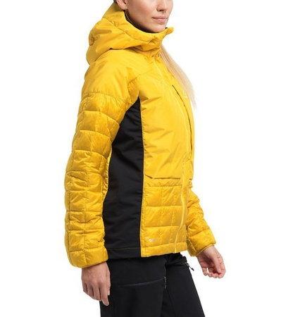 Kurtka damska HAGLOFS NORDIC MIMIC HOOD yellow