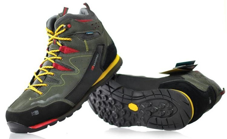 Buty męskie KARRIMOR TECH APPROACH MID charcoal/yl