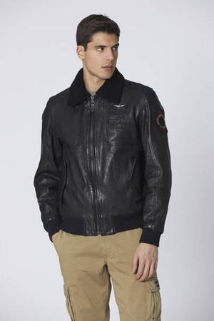 KURTKA SKÓRA MĘSKA AERONAUTICA MILITARE