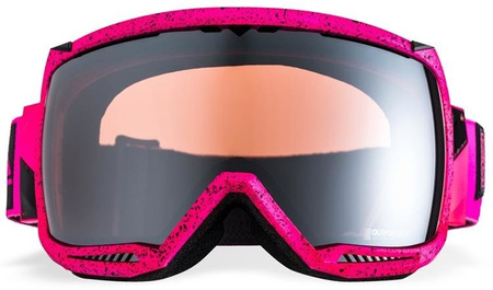 Gogle męskie QUIKSILVER HUBBLE MIRROR różowy