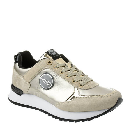 Sneakersy damskie COLMAR Travis Punk gold