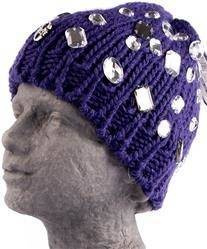 Czapka Conte of Florence śliwkowy