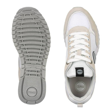 Sneakersy damskie COLMAR Travis Authentic High Wht