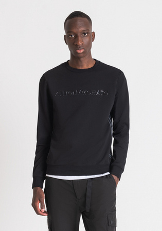 BLUZA MĘSKA ANTONY MORATO SLIM FIT CZARNY