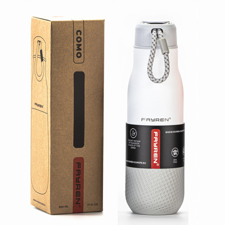 BUTELKA FAYREN THERMAL WATER BOTTLE COMO WHITE 500