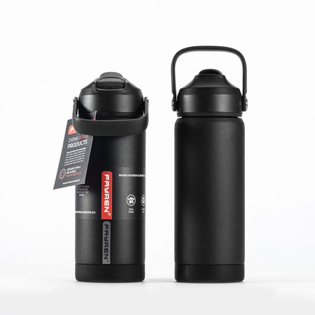 BUTELKA FAYREN THERMAL WATER BOTTLE KAMET BLACK530