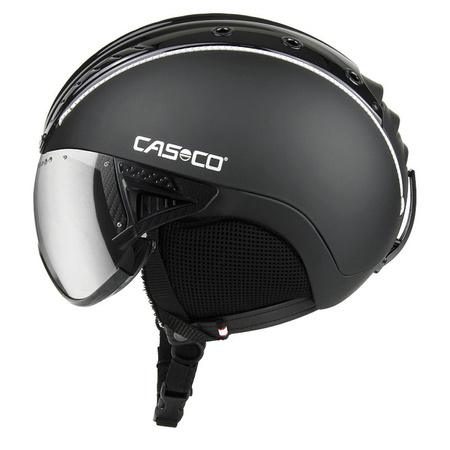 KASK NARCIARKI CASCO SP-2 CARBONIC VISOR BLACK