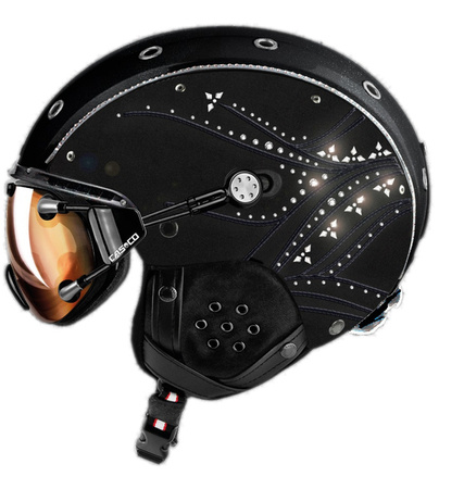 KASK NARCIARKI CASCO SP-3 MAJESTY BLACK CRYSTAL