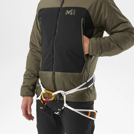 KURTKA MĘSKA MILLET FUSION AIRWARM HOODIE BLK/MARA