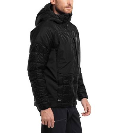 Kurtka męska HAGLOFS NORDIC MIMIC HOOD true black